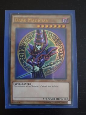 Yu-Gi-Oh! Dark Magician Collectible Card - Blue Sleeve